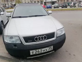 Автомобиль марки AUDI ALLROAD, VIN WAUYP64B11N082514, г.р.з. Е262НХ35 Тип ТС Легковой универсальный, 2000 года выпуска, цвет серебристый