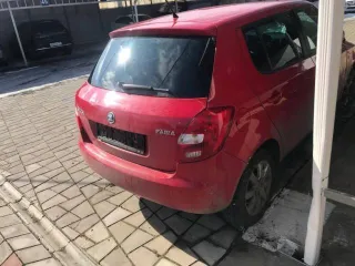 Skoda Fabia 2014 года, 105 л.с., цвет красный, VIN XW8ED25J5EK514272, госномер C988HT123.