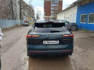 Jetour Dashing, 2024 года, 108 лс, 23079 км, полный привод, АКПП, транспортное средство, автомобиль легковой, марка Jetour Dashing, дата выпуска 2024 г., цвет зеленый, регистрационный знак В164УН37, технический паспорт серия 1643 номер 02095052909, VIN HJRPBGFB7RB169603, двигатель рабочий объем…