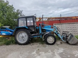 Трактор Беларус-82.1-У1, 2007 года, заводской номер машины: 80860835, тип ТС: трактор, цвет: синий, двигатель: 317522.