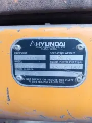 HYUNDAI R360LC-7, 2005 года выпуска, самоходное транспортное средство на пневматическом и гусеничном ходу, заводской номер машины (рамы) NA0110603