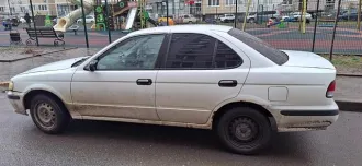 Nissan Sunny 1999 легковой седан NISSAN SUNNY, 1999 г.в., А670ЕТ123, (VIN): отсутствует, кузов: B15-001848, цвет: белый.