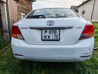 Toyota Allion 2009 Легковой автомобиль, Toyota Allion, VIN: ZRT2653011728, 2009 года выпуска. На имущество наложены ограничения в виде запрета на регистрационные действия. Имущество находится в залоге у ПАО "Сбербанк". Автомобиль имеет следующие недостатки: - повреждения лакокрасочного покрытия на…