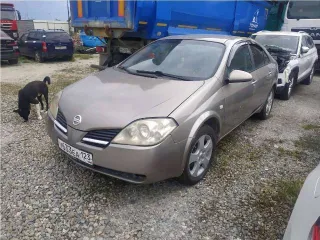 Nissan Primera 2004 года, 116 л.с., 450000 км. Транспортное средство - легковой автомобиль NISSAN PRIMERA 1.8 ELEGANCE, 2004 года выпуска, VIN: SJNBBAP12U0216798, ГРЗ У633ЕА123. Транспортное средство находится в