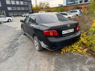Toyota Corolla 2010 года, 101 лс, VIN 78YH072187190320100Z, ГРЗ А775ВО 172