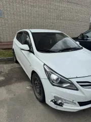 Hyundai Solaris 2015 Автомобиль легковой, модель Хендэ Солярис, G4FCFW445303, VIN Z94CU51DBFR132563, мощность 123 л.с. 90,4 кВт, год выпуска 2015, цвет: белый. Ознакомление с имуществом производится по адресу: Московская область, г.о. Домодедово, п санатория "Подмосковье", д. 9 с момента публикации…