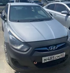 Автомобиль Hyundai Solaris, цвет: серебристый, 2012 года выпуска, гос. номер M485CM65, VIN Z94CT41CACR111056, тип ТС: легковой, категория ТС: В, шасси (рама) №: отсутствует, кузов (кабина, прицеп) №: Z94CT41CACR111056, ограничения/обременения: не зарегистрировано.