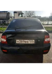 Lada Priora 2009, LADA 217230, 98 лс, 282609 км, автомобиль легковой, марка LADA 217230, модель LADA PRIORA, VIN XTA21723090059067, гос. рег. номер Н389ВЕ126, год изготовления 2009.
