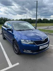 Шкода Rapid, 2019 г., синий, VIN: XW8AC4NH8KK127379, ПТС: 40 РЕ 773635, госномер: Т298АВ797, двигатель CVW №660563, мощность 110 л.с. (80.9 кВт), объем 1598 см³, кузов №XW8AC4NH8KK127379, максимальная масса 1720 кг, масса без нагрузки 1252 кг.