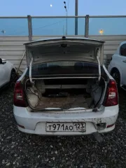 Renault Logan 2011 белый 75 лс двигатель с пробитым картером отсутствует ключ зажигания Легковой автомобиль, марка: Renault, модель: Logan, год изготовления: 2011, цвет: белый, VIN: X7LLSRB2HBH431464, ПТС: 77НЕ025987, г/н: Т971АО123. Отсутствует ключ зажигания; пробит масляный картер двигателя.