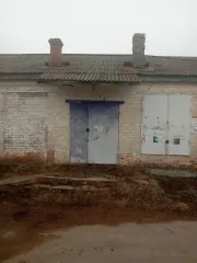 Здание нежилое (здание магазина), общей площадью 131,9 кв.м и земельный участок, общей площадью 210+/-10,0 кв.м, адрес: Волгоградская область, х. Абрамов, ул. Кленовая, д. 1 (совместное имущество с бывшей супругой). Не является предметом залога. Кадастровый номер 34:16:120002:374