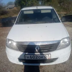 Renault Logan, VIN X7LLSRB2HCH586367, легковой седан, категория B, 2012 г., белый. Контакт для осмотра: 8-960-60-160-66 (Магомедова Д.А.).