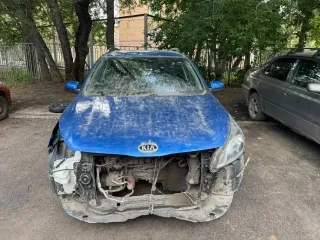 Kia Rio 2018 года, 99,6 лс, 149731 км, АКПП, легковой автомобиль, цвет – синий, VIN: Z94C251ABJR017610