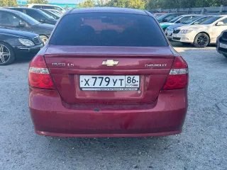 Chevrolet Aveo 2011 года, седан, 101 л.с., пробег 167439 км. Госномер Х779УТ86, цвет красный, VIN XUUSF69W9B0007660, ПТС 86 РТ 916922, СТС 99 76 822033. Требуется замена стоек.