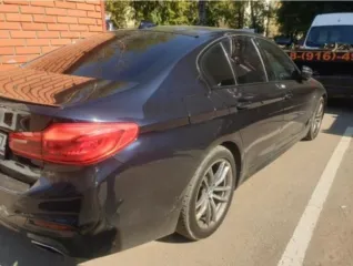 BMW 530i XDrive 2020 АМТС BMW 530I XDRIVE. 2020 г.в., г/н М123ЕВ977, цвет черный, VIN X4XJR79470YG09120 АМТС BMW 530I XDRIVE. 2020 г.в., г/н М123ЕВ977, цвет черный, VIN X4XJR79470YG09120. Вид транспорта: легковой автомобиль. Год выпуска: 2020. VIN номер: X4XJR79470YG09120. Марка: BMW. Модель: BMW…