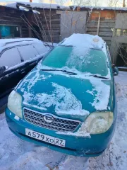 Toyota Corolla Fielder 2001 года, государственный номер А579ХО27. Номер двигателя А160840, номер кузова NZE1210036492, цвет синий. 1 штука. Вид транспорта: легковой. Модель: Toyota. Марка: Corolla Fielder. VIN номер: 0. Год выпуска: 2001. Назначение: pryamie.