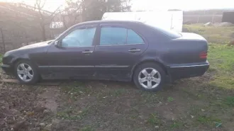 Mercedes-Benz E-Class, 1999 года, 170 лс, 500000 км. Легковой автомобиль Мерседес Бенц Е240 1999 года выпуска VIN WDB2100611B019827 регистрационный номер С857ТМ76.
