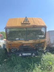 Самосвал КАМАЗ-5511, госномер Н125МН 56, 1990 года выпуска, VIN: XТС 551110L0036849, оранжевый, дизельный двигатель, мощность 209 л.с.