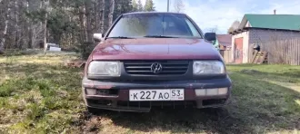 Фольксваген Венто, 1992 Легковой автомобиль, марка: ФОЛЬКСВАГЕН, модель: ВЕНТО, год изготовления: 1992, VIN: WVWZZZ1HZNW190229. Цвет – темно-вишневый.