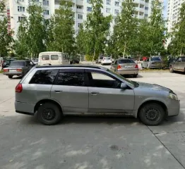 Nissan Wingroad 2001 года, 105 л.с., пробег 501060 км, АКПП, цвет кузова серый, номер кузова WFY11260816. VIN и номер шасси отсутствуют. Автомобиль б/у, возможно наличие скрытых дефектов. Находится в залоге.