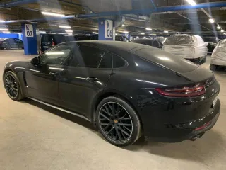 Porsche Panamera 2019, 330 лс, 136766 км, полный привод, АКПП, цвет черный, мощность 330,48 лс (243 кВт), бензиновый двигатель, модель CXT 037696, VIN WP0ZZZ97ZKL102065, регистрационный номер Е859ЕХ797, ПТС 78 УХ 722264.