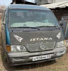 Автомобиль SsangYong Istana, регистрационный знак Н928МК03, VIN KPDAB7E81XPO16387. Тип ТС: легковой универсал, категория B/M1, 1999 год выпуска. Цвет: зелёный-серый. Мощность двигателя: 70 кВт/95 л.с. Экологический класс не установлен. Технически допустимая масса: 3200 кг, масса в снаряжённом…