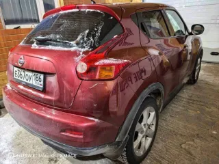 Nissan Juke 2011 года, 117 л.с., VIN SJNFBAF15U6113500, двигатель HR16, 1,6 л, цвет: Красный