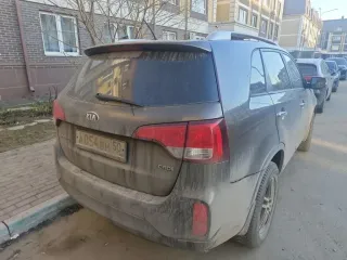 Kia Sorento 2013 года, VIN XWEKU814DD0003126. Осмотр по предварительной записи в рабочие дни по телефону 8(920)4231678. Автомобиль находится по адресу: Московская область, г. Королев, мкр. Болшево, пр-д Бурковский. По вопросу осмотра также можно обращаться по телефону 89216451705 (Евгения).