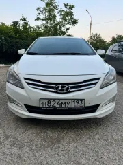 Hyundai Solaris 2015 автомобиль марки Hyundai модель Solaris 2015 г.в. VIN-номер Z94CT51DBFR126570, будет показывать Анна 89673072223, по адресу: Краснодар, ул. Российская, д. 267/5.