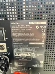 Видеомонитор SONY/MODEL BVM-E170/PROFESSIONAL VIDEO MONITOR Видеомонитор SONY/MODEL BVM-E170/PROFESSIONAL VIDEO MONITOR/СДЕЛАНО В ЯПОНИИ/No7000413 вместе с комплектующими (техническая документация (OPERATION MANUAL ... PROFESSIONAL VIDEO MONITOR BVM- E170) - 2 шт., CD-диск 
Назначение: pryamie…