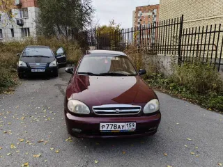 Chevrolet Lanos 2008 года, 86 л.с., 167413 км. Легковой автомобиль, марка: CHEVROLET, модель: LANOS, год изготовления: 2008, VIN: Y6DTF69Y080172838, г/н: Р778АУ159, цвет: вишневый, ПТС: 59РР489586, тип двигателя: бензиновый, мощность двигателя, л. с. (кВт): 86(63.24), рабочий объем двигателя, куб…