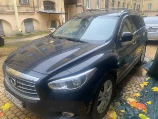 Infiniti QX60, 2014 года, 234 л.с., легковой автомобиль INFINITI QX60, марка: INFINITI, модель: QX 60, год изготовления: 2014 г.в., цвет: черный, VIN: 5N1CL0MM1EC522008, ПТС: 78УУ204645, г/н: Е147ВК198, мощность двигателя, л. с. (кВт): 234/172.1, экологический класс: четвертый, разрешенная…