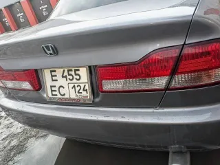 Honda Accord 2002 года, 116 лс, 300000 км, АКПП. Легковой автомобиль HONDA ACCORD, 2002 года выпуска, гос. рег. знак: Е455ЕС124, VIN: отсутствует.