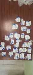 Ювелирные вставки: аметист, хризолит, аквамарин, турмалин, пироп, альмандин. Ювелирные вставки сиреневого цвета в п/э упаковке: аметист овальной формы (6.17ct и 5.50ct), общей массой 11.7 ct – 2 шт. Ювелирные вставки оливково-зеленого цвета в п/э: хризолит овальной формы (4 шт. – огранка бриолет, 1…