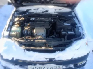 Toyota Caldina 1990 года, государственный номер М507УО27, цвет черный. Номер кузова ST2153044370. Модель Toyota Caldina. Вид транспорта: легковой автомобиль.