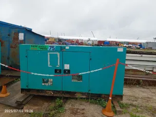 Дизельный генератор Denyo DCA-75-SPI заводской номер 70009767, инвентарный номер ПСТ049859, 1 штука