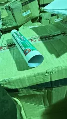 Изделия из пластмассы: Тюбики для зубной пасты по 418 штук в коробке и штыри-бирки, упакованы в пачки по 5000 штук. Уложены в картонные коробки по 40 пачек. Изделия из пластмассы: Тюбики для зубной пасты по 418 штук в коробке и штыри-бирки, упакованы в пачки по 5000 штук. Уложены в картонные…