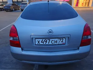 Nissan Primera 1.6 Elegans 2005 года, цвет серебристый. VIN: SJNBAAP12U2276054. ПТС: 72 РР 656640, госномер: Х497СН72. Страна-изготовитель: Нидерланды. Модель двигателя: QG16, бензиновый, номер: 067639Q, мощность 109 л.с. (80.2 кВт), объем 1597 куб. см. Кузовной номер: SJNBAAP12U2276054…