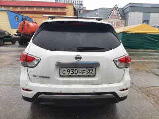 Легковой автомобиль NISSAN PATHFINDER,  VIN  Z8NVANR52FS005693, 2016 г/в., г/н С930НЕ89  старый г/н В542КН89 , 3498 куб. см., 249 л.с., CVT, цвет: БЕЛЫЙ, пробег 63 тыс. км.