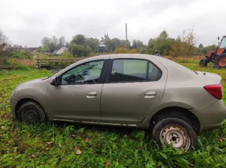 Renault Logan 2017 года, VIN X7L4SRAV458820955. Цвет серый, регистрационный знак К 915 ОО 76. ПТС 77 ОТ №070523, СТС 99 32 № 043924. Пробег 297031 км.