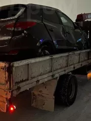 Автомобиль Hyundai IX 35, г/н В248ТН124, г.в. не установлен. После ДТП, по кузову вмятины, в нерабочем состоянии, комплектность автомобиля не проверялась. Находится в Казачинском районе. Документы отсутствуют.