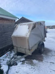 Прицеп ССТ 7132-2К, 2018 года выпуска, цвет стальной, ПТС от 26.12.2018. Тент порван.