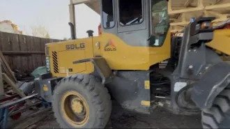 Фронтальный погрузчик SDLG (SDLG) LG933L, 2018, VIN VLG0933LPH0602977, гос.рег.знак 38AB1563, тип грузовой, модель LG933L, рабочий объем двигателя 6750 куб.см, мощность 125 л.с.