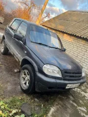Chevrolet Niva (Chevrolet Niva), 2004 года, 79.6 л.с., 238 932 км, полный привод, легковой автомобиль, марка: ШЕВРОЛЕ, модель: НИВА, год изготовления: 2004, цвет: темно-синий металлик, VIN: X9L21230040041754, ПТС: 39 УЕ 095197, г/н: М465ТР64, изготовитель (страна): Россия, модель двигателя…