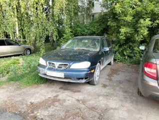 Nissan Maxima 2000 года, 140 л.с., пробег 222222 км. VIN: JN1CAUA33U0052696, госномер Н708НВ62, объем двигателя 1995 куб.см., цвет синий, механическая КПП, передний привод. Автомобиль не на ходу. Требуется полный ремонт и покраска кузова, имеются значительные повреждения от коррозии. Электроника не…