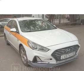 Автомобиль Hyundai Sonata, VIN: XWEE341CBK0005579, госномер С457АУ40, 2019 год.