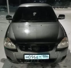 Легковой автомобиль, марка: ВАЗ, модель: 21703, Lada Priora, год изготовления: 2007, цвет: серо зеленый, VIN: XTA21703070024467, ПТС: 86 РТ 215136, г/н: М096ЕТ186, модель двигателя: 21126 1932568, тип двигателя: Бензиновый, мощность двигателя, л. с.  кВт : 98  72 , рабочий объем двигателя, куб. см…