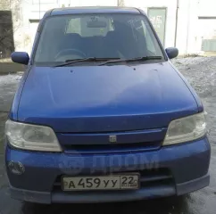 Легковой автомобиль  Nissan Cube, VIN отсутствует,  год  выпуска:  2002, мощность двигателя 85 л.с., государственный регистрационный знак А459УУ22,   цвет  кузова синий.