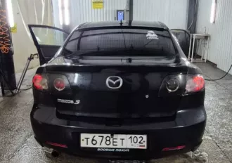 Легковой автомобиль, марка: MAZDA, модель: 3, год изготовления: 2007, цвет: Черный, VIN: JMZBK12F681609893, ПТС: 77 ТО 233647, г/н: Т678ЕТ102, модель двигателя: LF, тип двигателя: Бензиновый, двигатель №: 10255157, мощность двигателя, л. с.  кВт : 149.6, рабочий объем двигателя, куб. см: 1999…
