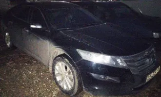 Honda Crosstour 2011 года, 275 лс, 474000 км, полный привод, АКПП. Легковой автомобиль ХОНДА Кросстур, VIN: 1HGTF2850BL600178, 2011 г.в., цвет: Черный, г/н: А070АУ73.
